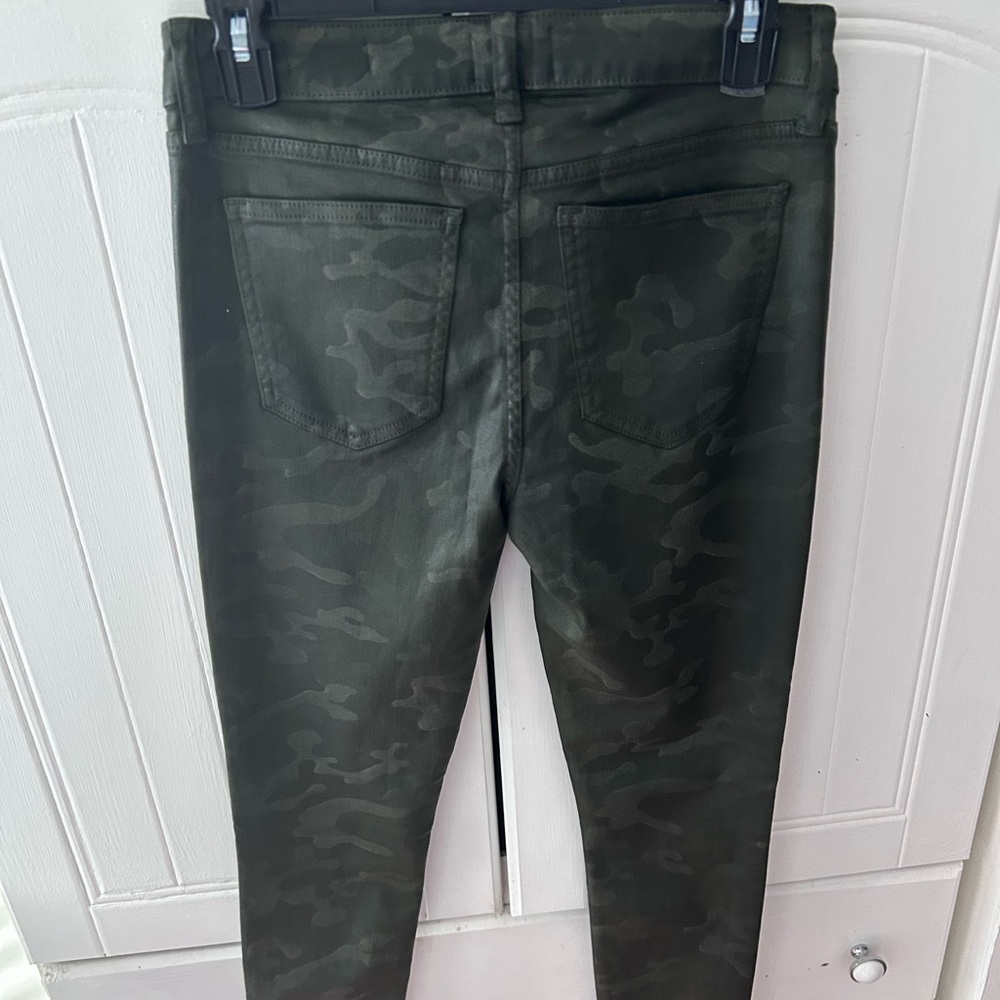 NWOT Joe's Women’s Skinny Camouflage Green Jeans w/Skinny Rise Skinny Fit - Picture 9 of 12